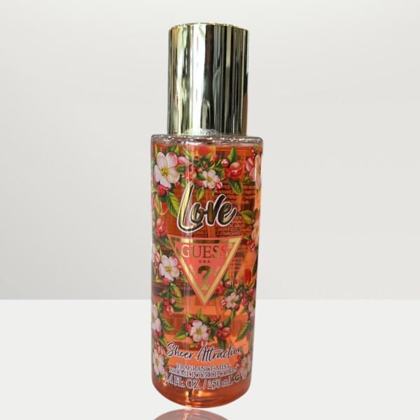 Guess Love Sheer Attraction Fragrance Mist Body Spray 8.4 FL OZ