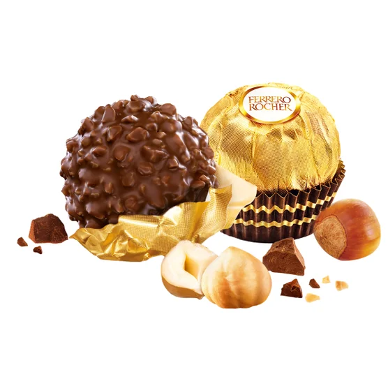 Ferrero Rocher, Milk Chocolate Hazelnut Candy, 21.2 oz, 48 Count - Image 4