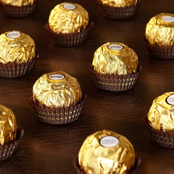 Ferrero Rocher, Milk Chocolate Hazelnut Candy, 21.2 oz, 48 Count - Image 3
