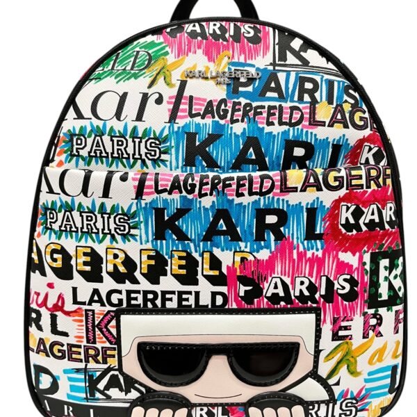 Karl Lagerfeld Paris Medium Backpack Karl Pastel Multi