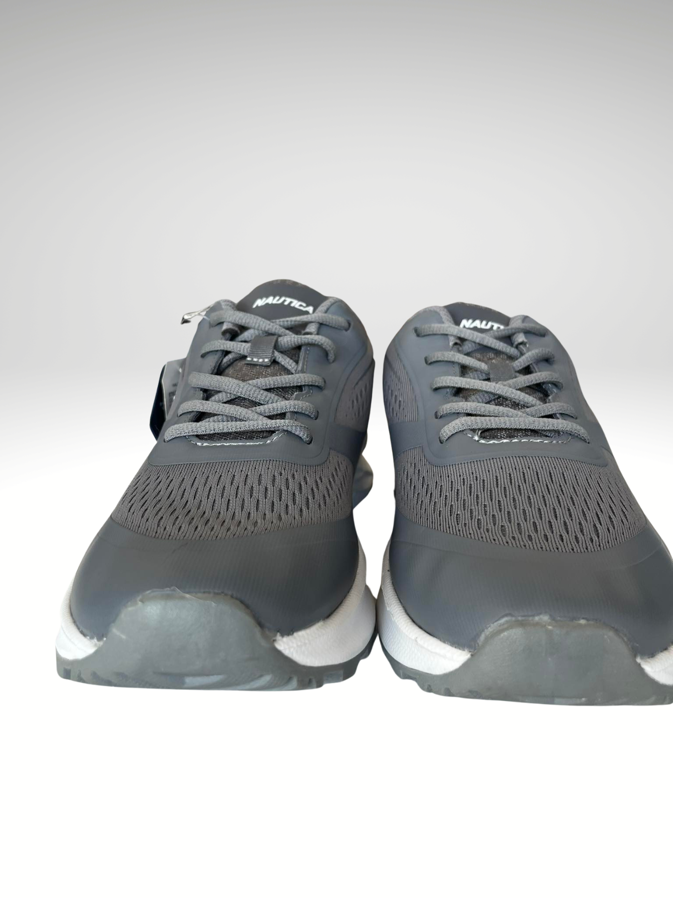 Nautica Mens Athletic Sneakers Gray 9.5 - Image 2
