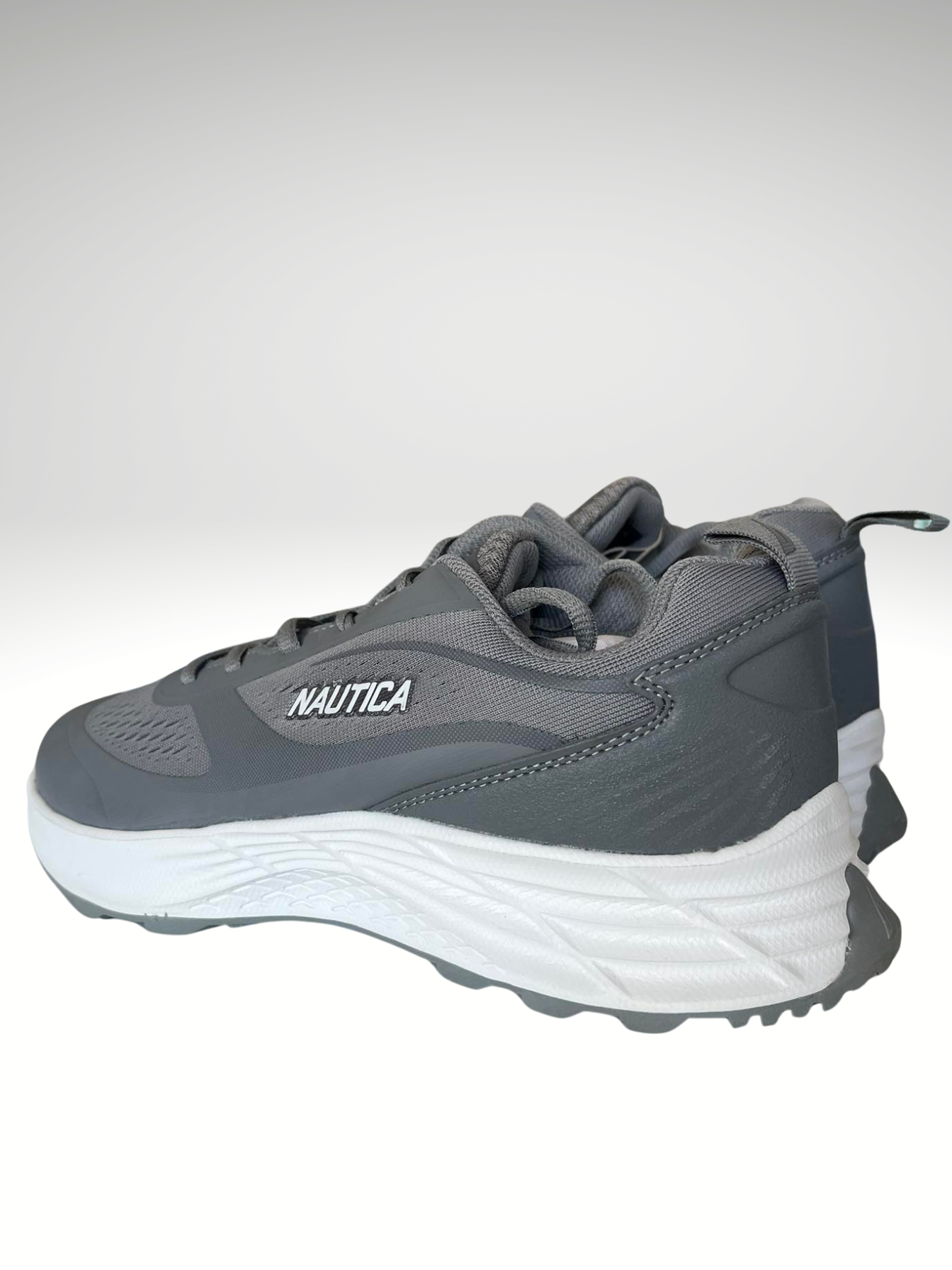 Nautica Mens Athletic Sneakers Gray 9.5 - Image 5