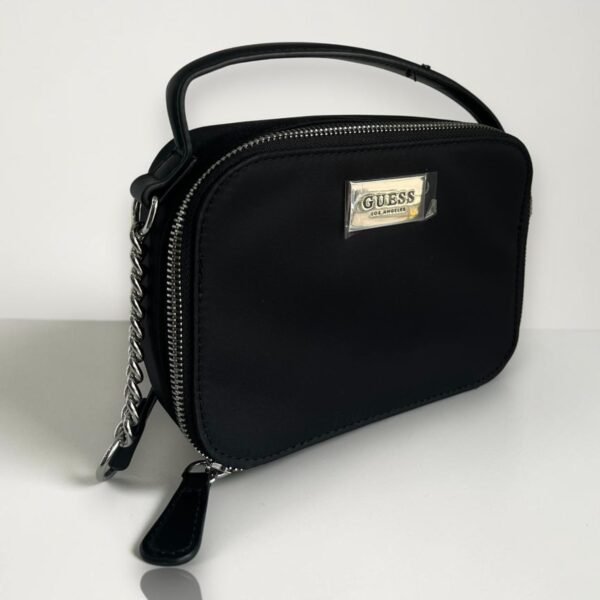 Guess Camera Bag Nylon Black Adie Mini