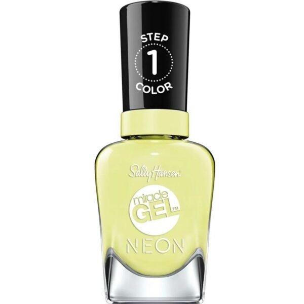 SALLY HANSEN MIRACLE GEL NEON	#055 LEMON CHILLO