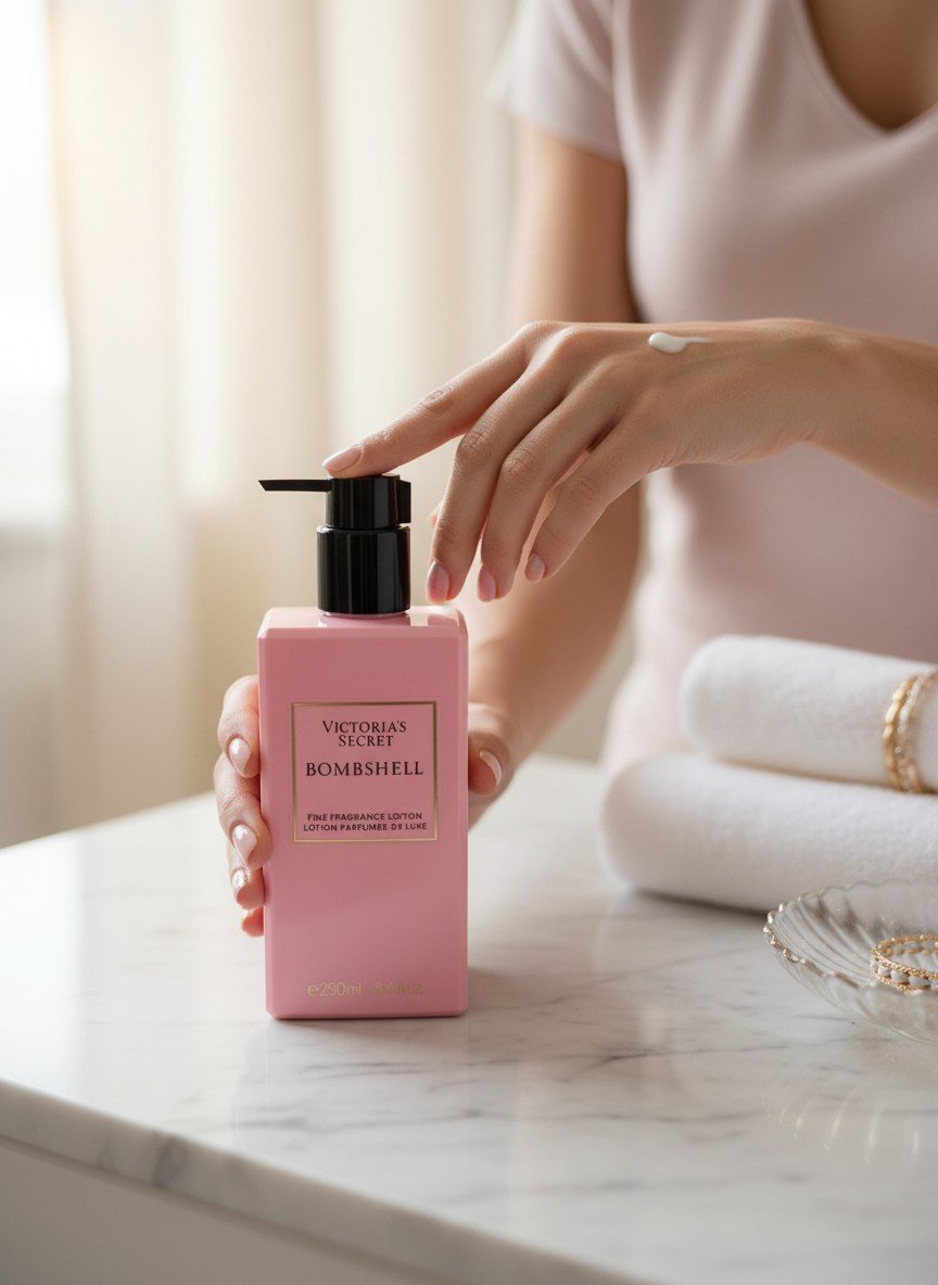 Victoria's Secret Bombshell Fine Fragrance Lotion 250mL (8.4 fl oz) - Image 3