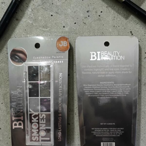 BEAUTY INTUITION EYESHADOW PALATTES SMOKEY TONES BI-244