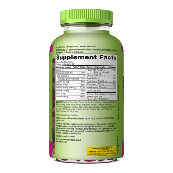 Kirkland Signature Adult Multivitamin, 320 Gummies - Image 3