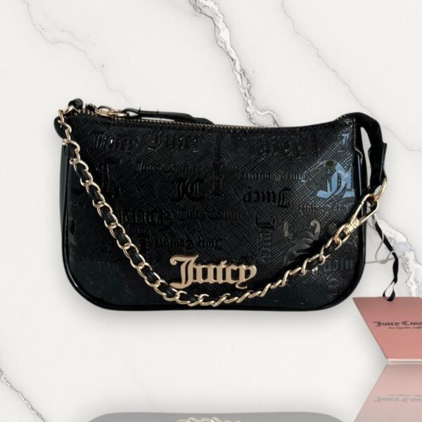 Juicy Couture Convertible Wristlet Liquorice Black