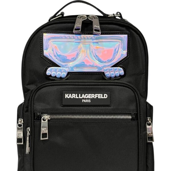Karl Lagerfeld Backpack Black Nylon