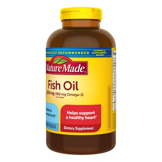 Nature Made Fish Oil 1200 mg, 300 Softgels - Image 2