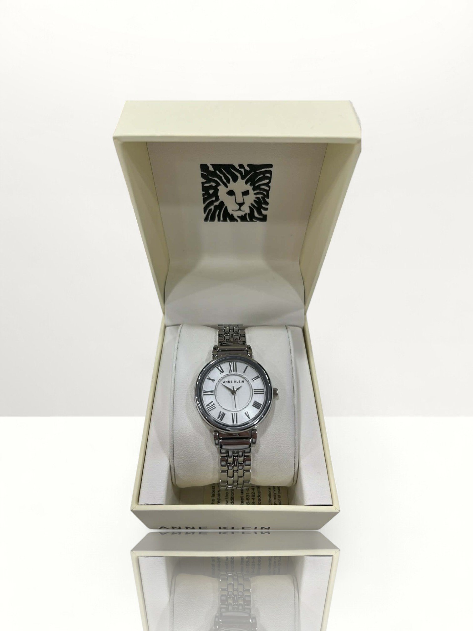 Anne Klein Women's Watch Silver Tone Bracelet