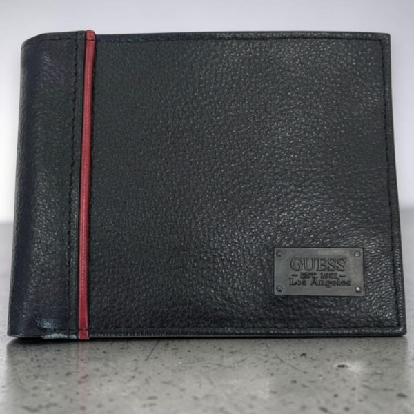 Guess Los Angeles Men Genuine Leather BILLFOLD Wallet Valet