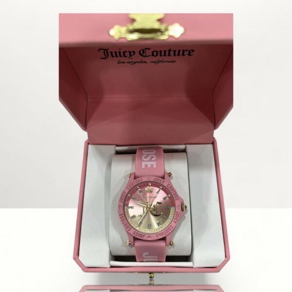 Juicy Couture Watch For Women Pink Strap