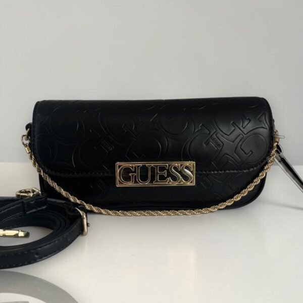 Guess 2way Bag Leather Black Daisee