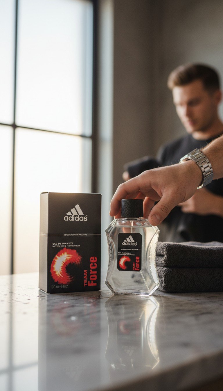 Adidas Team Force Eau de Toilette for men 100mL (3.4 FL.OZ) - Image 2