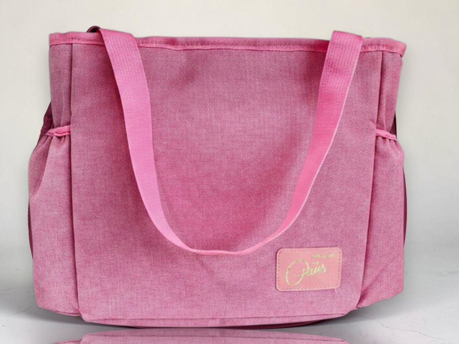 Paris Hilton Insulated Lunch Tote Bag Canvas Pink