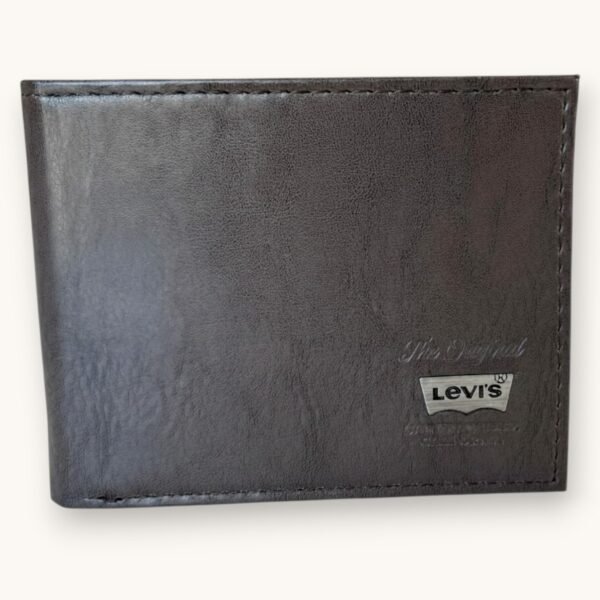 Levi's Men's Wallet Bifold Brown Leather