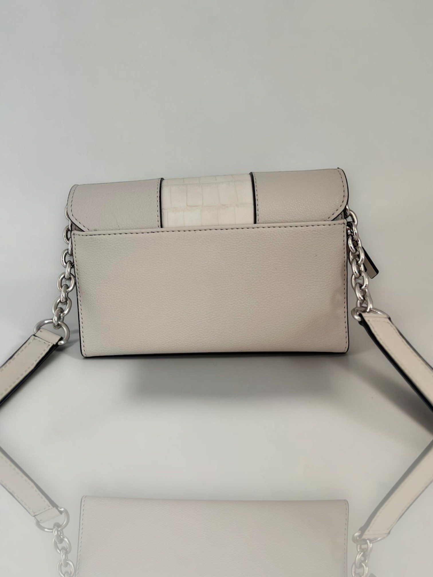 Calvin Klein Wallet on a Chain Beach Pebble - Image 2