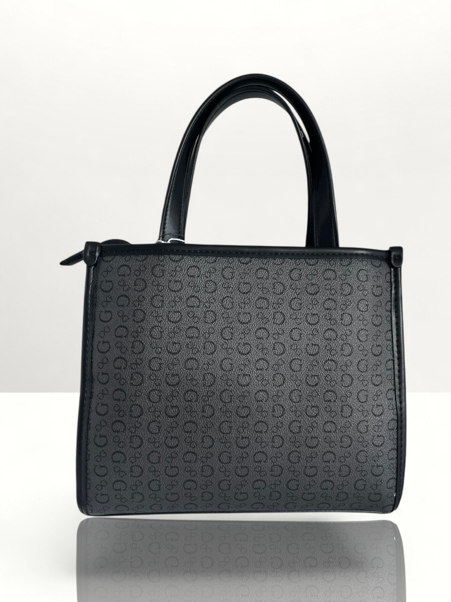 Guess Satchel Bag Coal Devlon SG962206 - Image 2