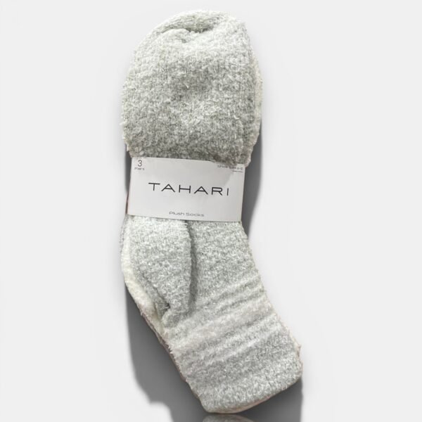 Tahari Plush Socks 3 Pairs Shoe  Size 4-10