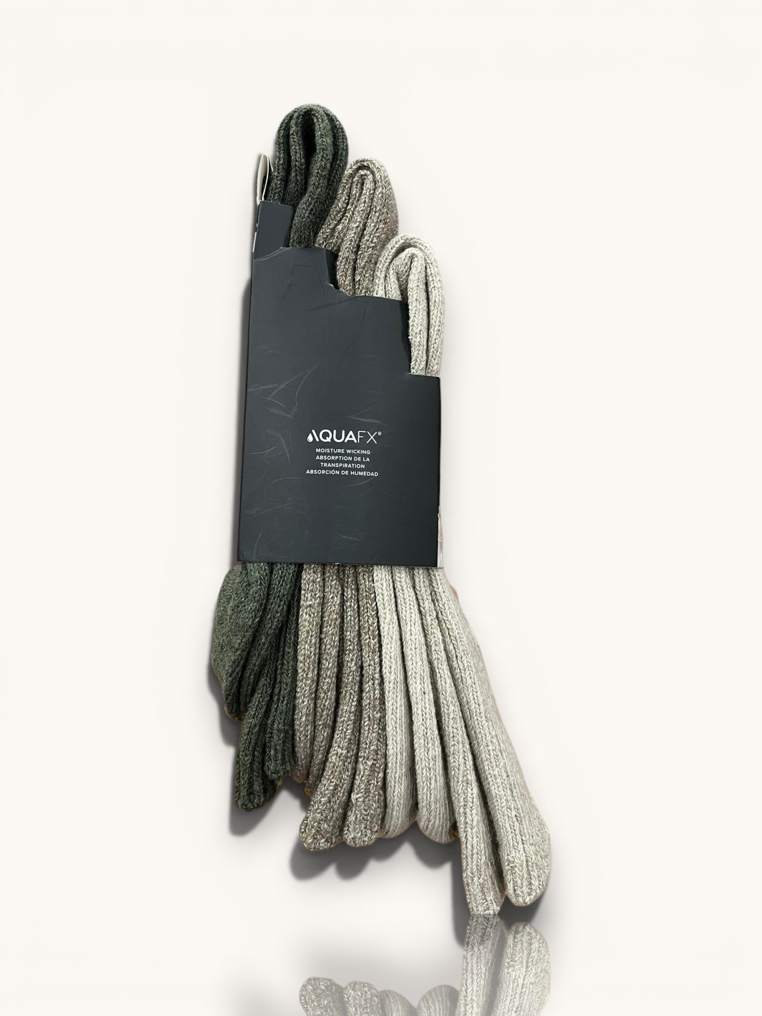 GOLDTOE Edition Mens Everyday Rib Crew Socks, 3-Pack Item 6004 - Image 2