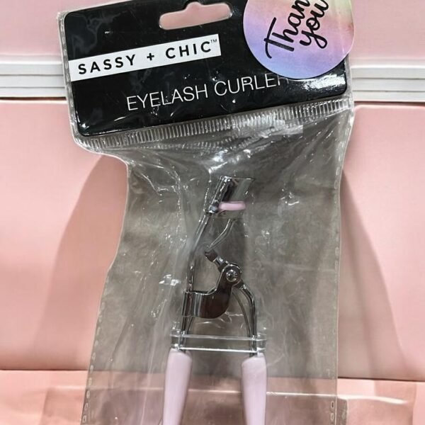 SASSY + CHIC EYELASH CURLER PINK	SCLASHCURLR-561