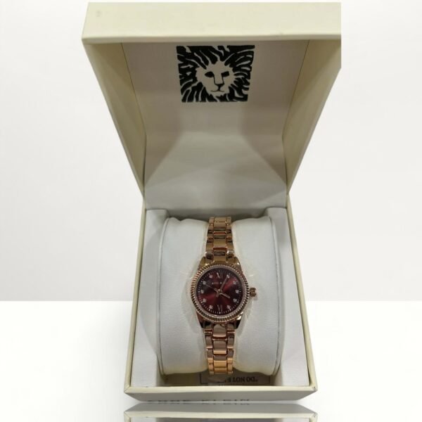 Anne Klein Watch For Women Metal Rose Gold Strap