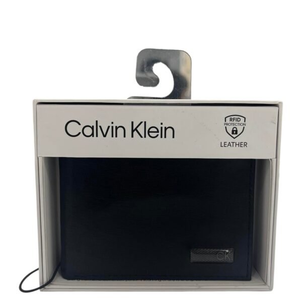 Calvin Klein Men's Black Leather Wallet