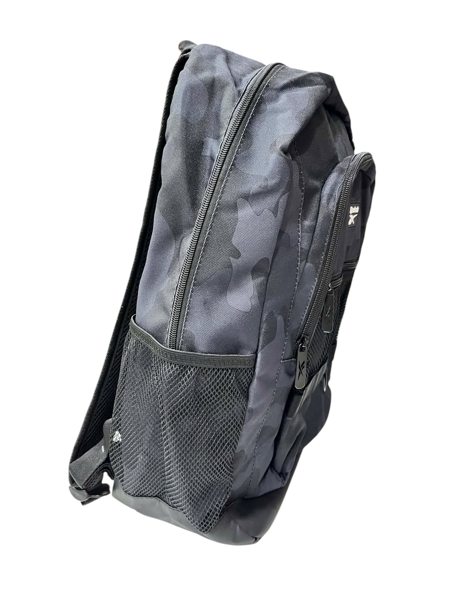 Reebok Camouflage Backpack Black Multi - Image 3