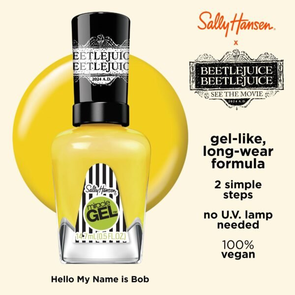 SALLY HANSEN MIRACLE GEL #932 HELLO MY NAME IS BOB