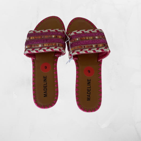 Madeline Flat Sandal Rally Fuschia Size 6
