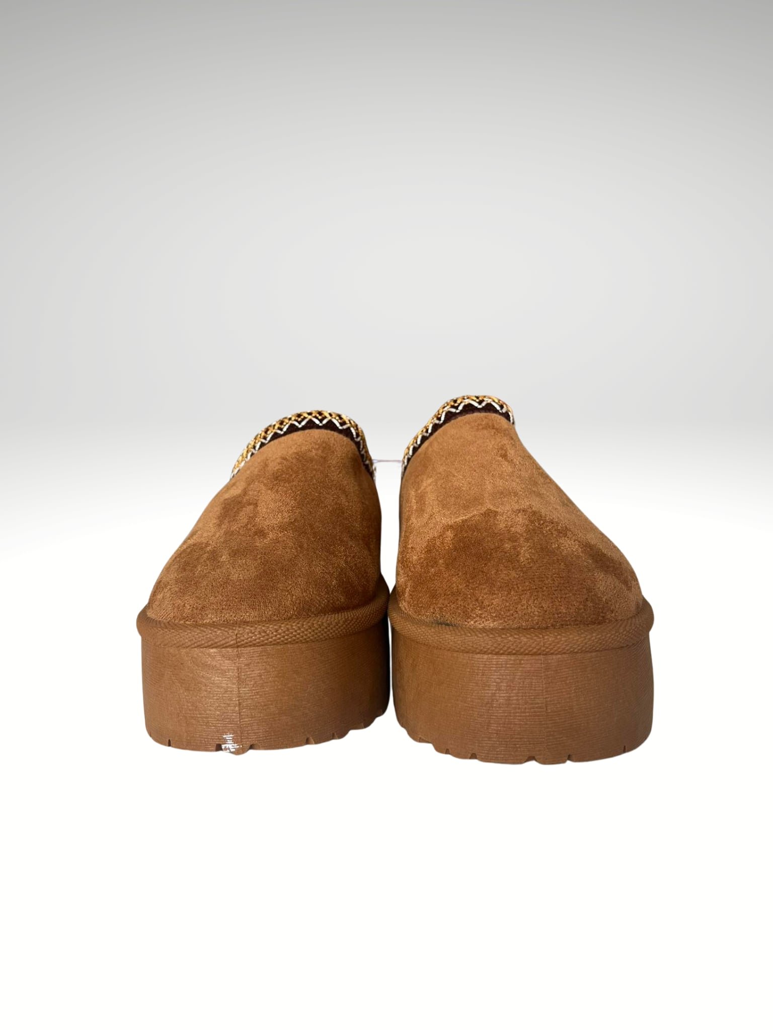 Mudd Slide Brown Suede Size 8 - Image 2