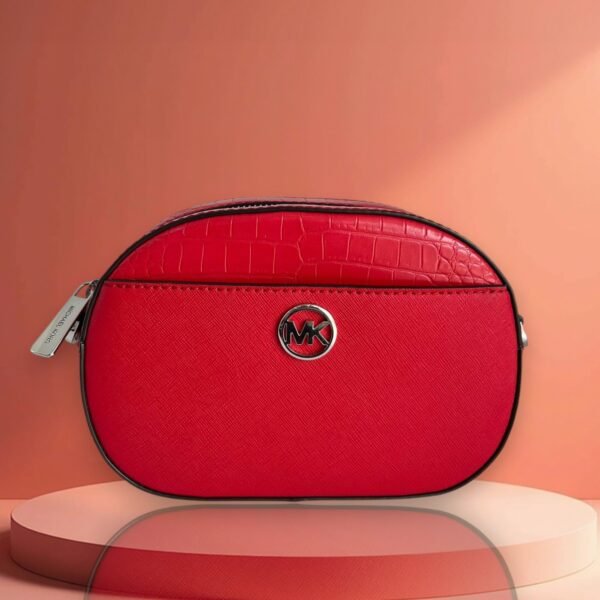Michael Kors Jet Set Glam Oval Crossbody Bag Small