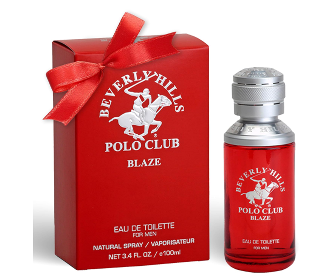 Beverly Hills Polo Club Blaze EDT For Men Natural Spray/ Vaporisateur 100 ml - Image 2
