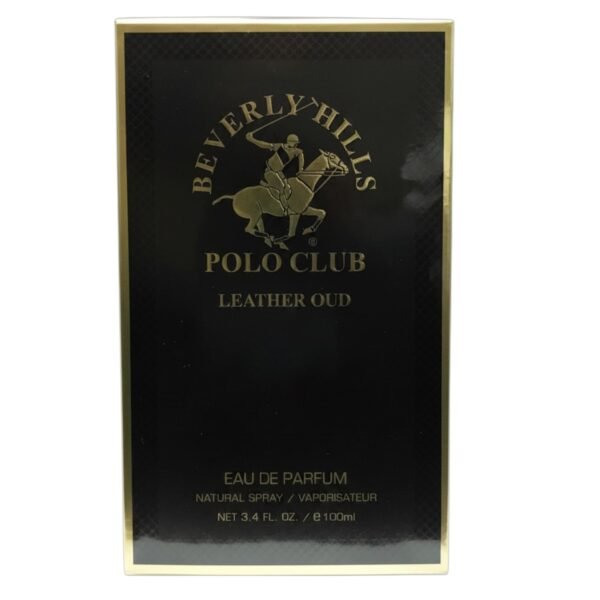 Beverly Hills Polo Club (BHPC) Leather Oud Eau De Parfum 100 ml (3.4 fl. oz.)