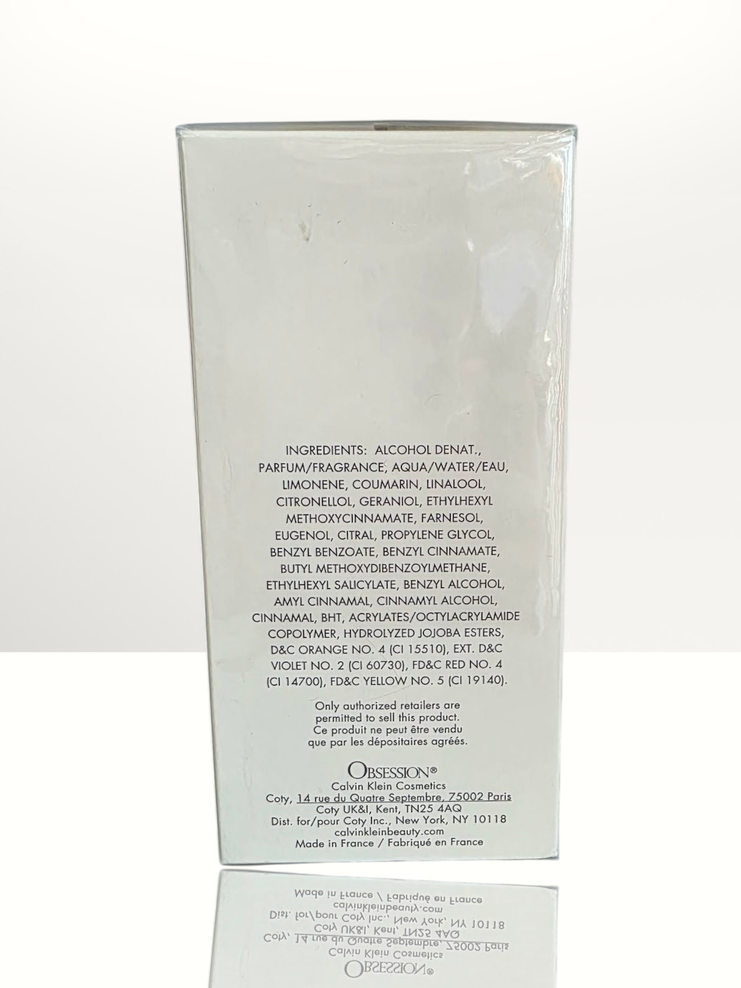 Obsession Cavin Eau De Toilette 100mL 3.4 Fl Oz Item 9085 - Image 2
