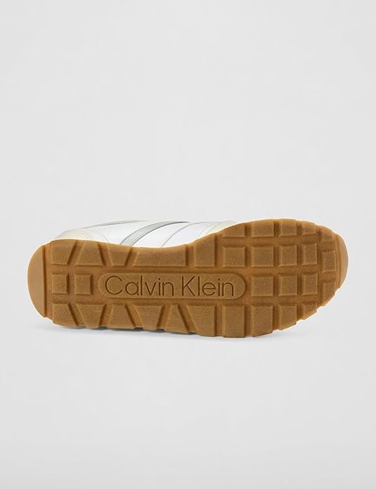 Calvin Klein Women's Sneakers White and Beige - Image 3