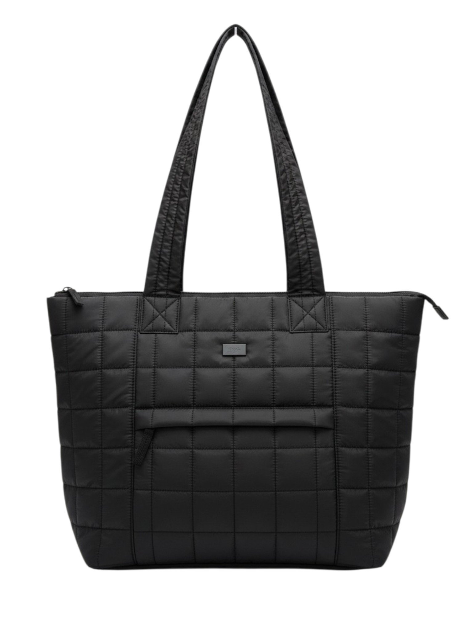 Reebok Azam Puffer Tote Black Lightweight Quilted Carry-All RWH5T9251