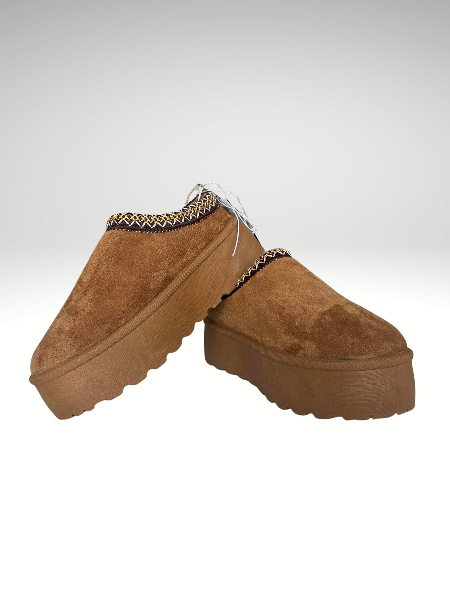 Mudd Slide Brown Suede Size 8