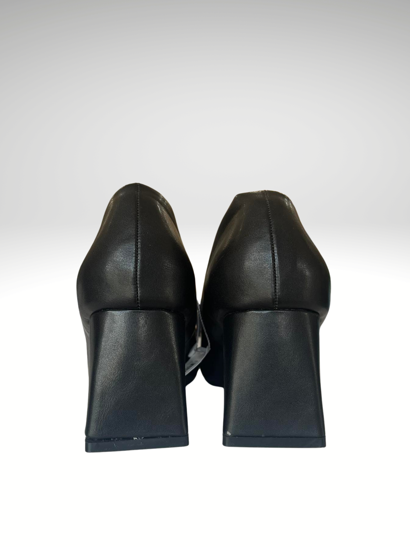 Jessica Carlyle Shoes With Heels Leather Black Size 9 - Image 3