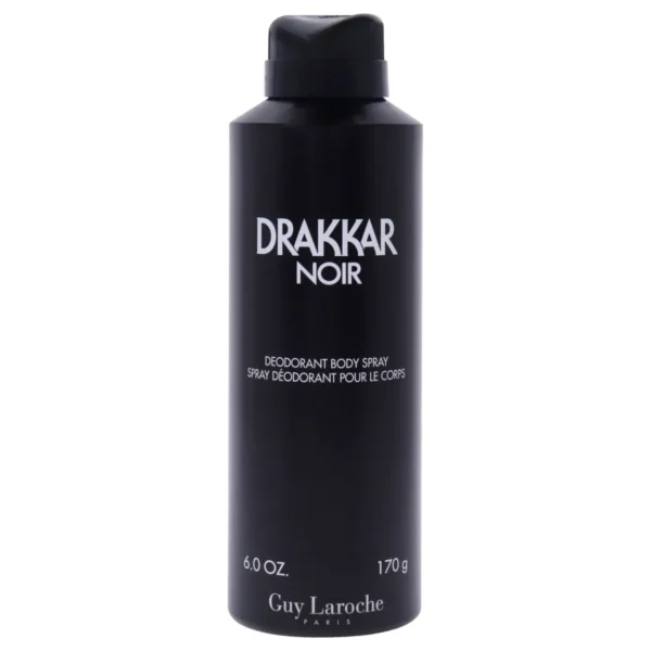 Guy Laroche Paris Drakkar Noir Body Spray Deodorant 5.8oz