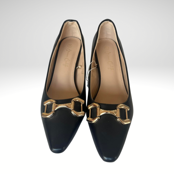 Jessica Carlyle Shoes With Heels Leather Black Size 9