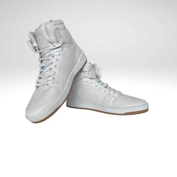 Levi's Men's High Top Sneaker White Leather Size 10.5