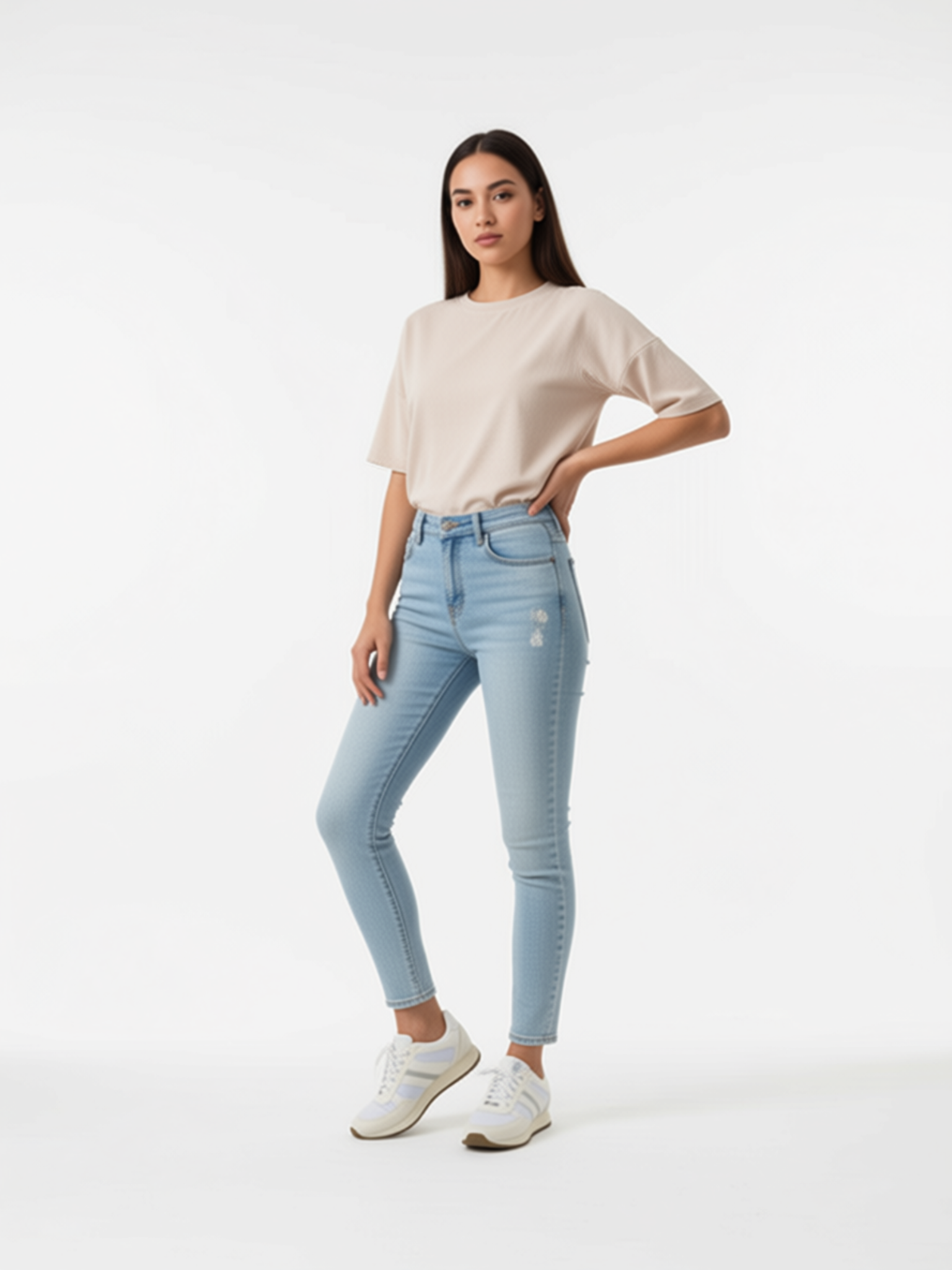 Calvin Klein Women's Sneakers White and Beige - Image 6