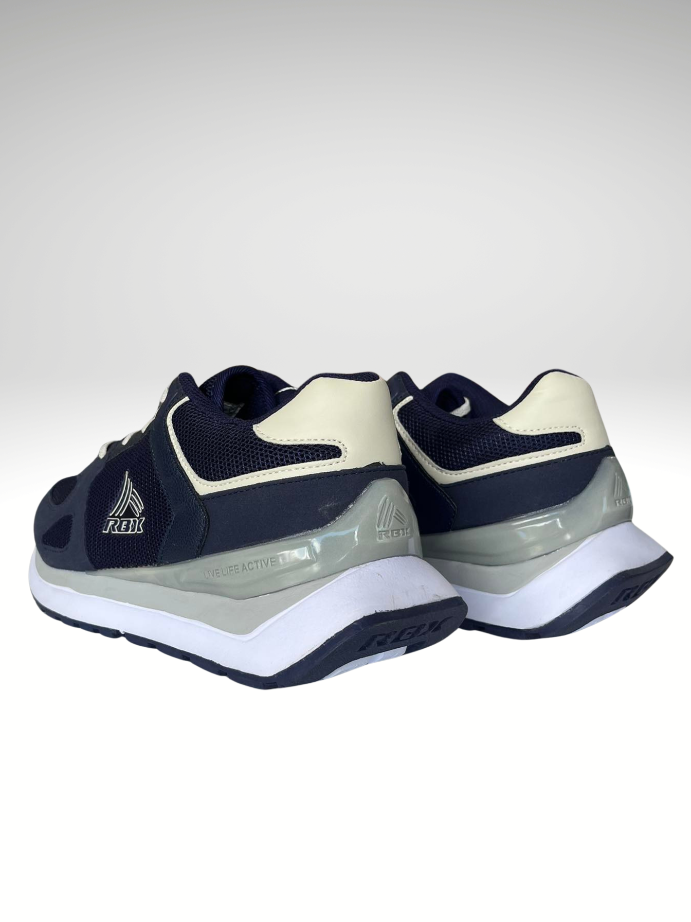 RBX Men's Running Shoe Navy Blue/White Size 9 - Image 2