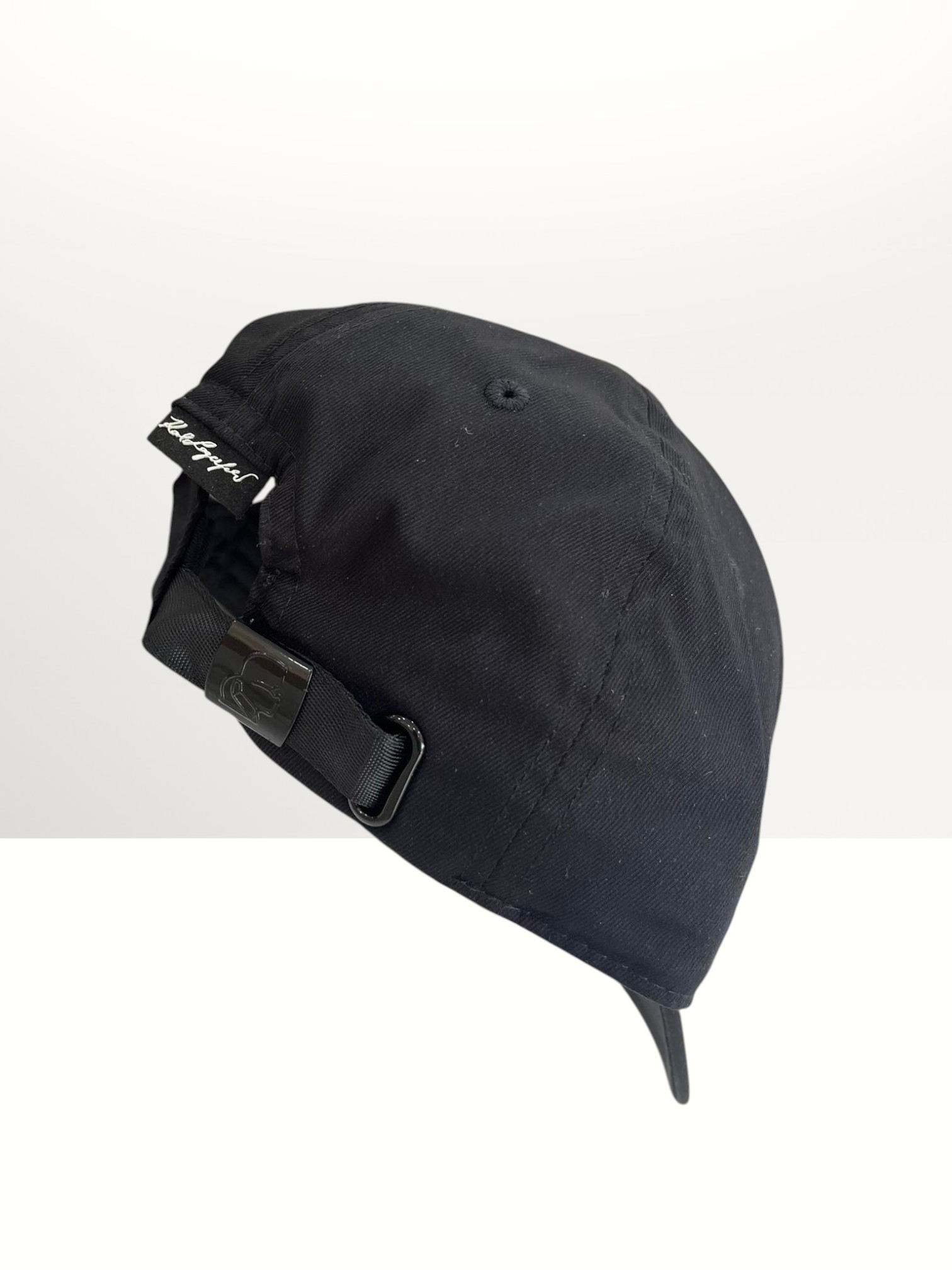 Karl Lagerfeld Paris Black Baseball Cap Item #2044 - Image 4