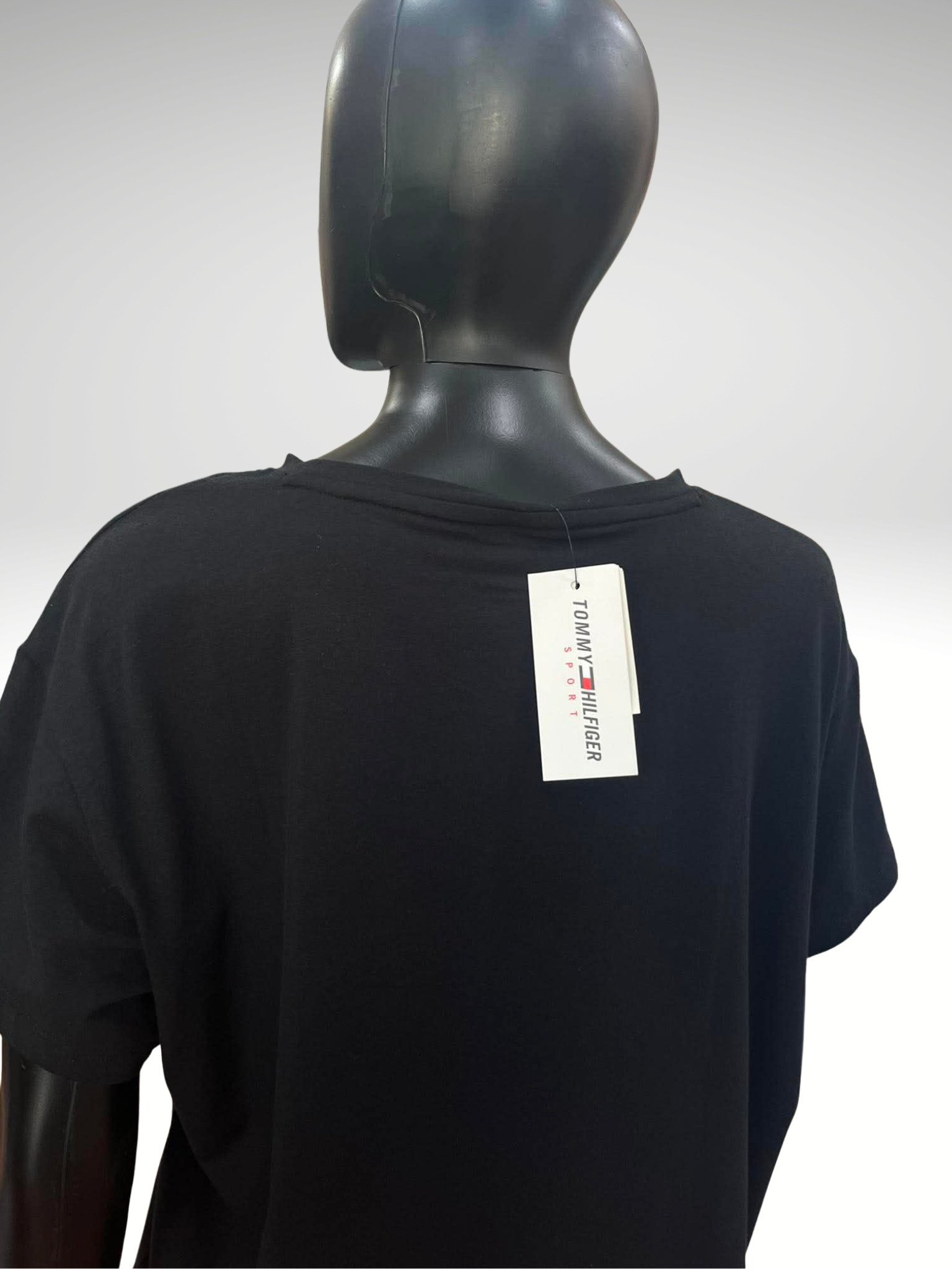 Tommy Hilfiger Ladies Black Top Item #2109 - Image 4