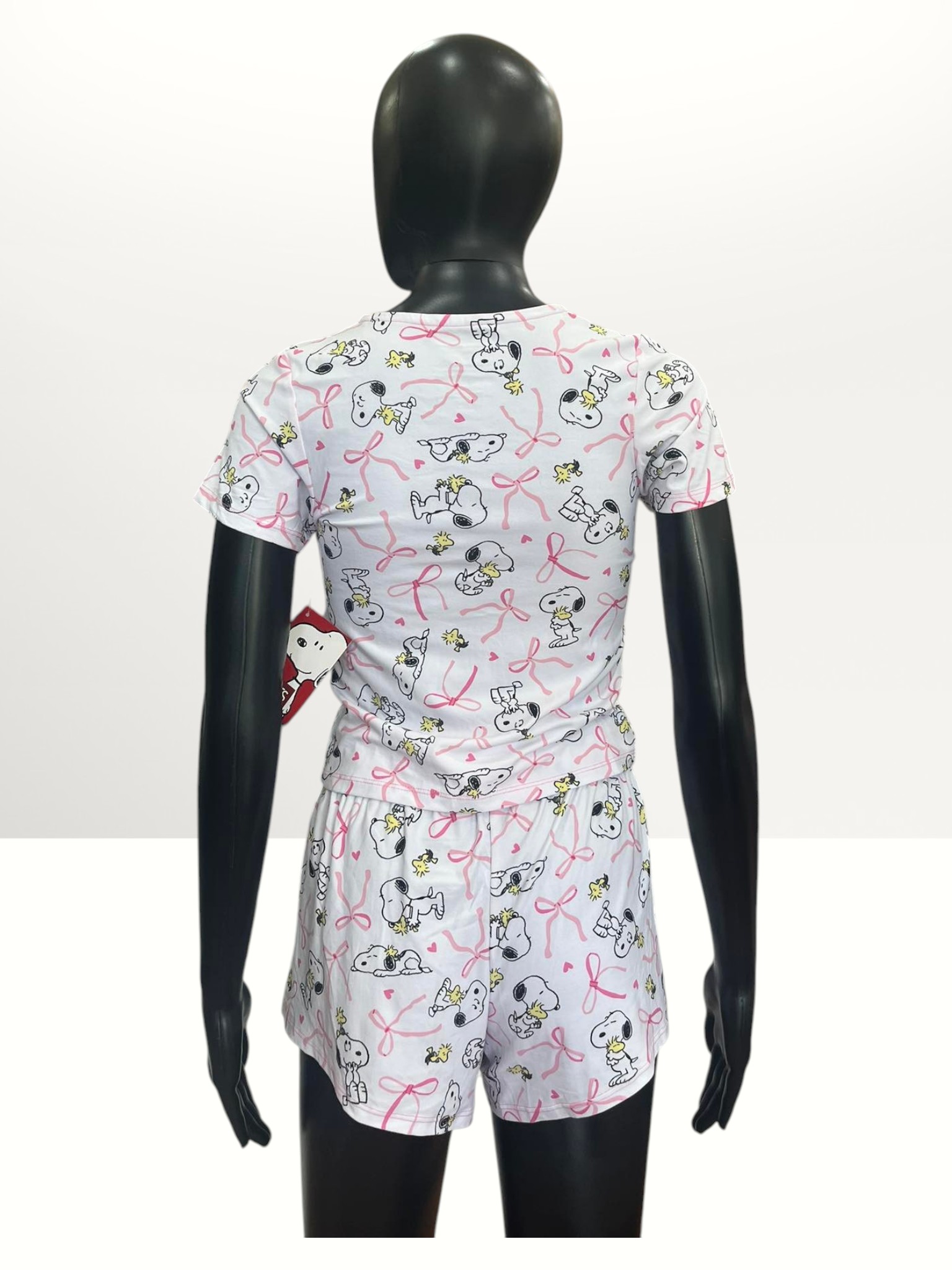 2-piece Peanuts SnoopyPink Pajama Set Extra Small Item #2083 - Image 2