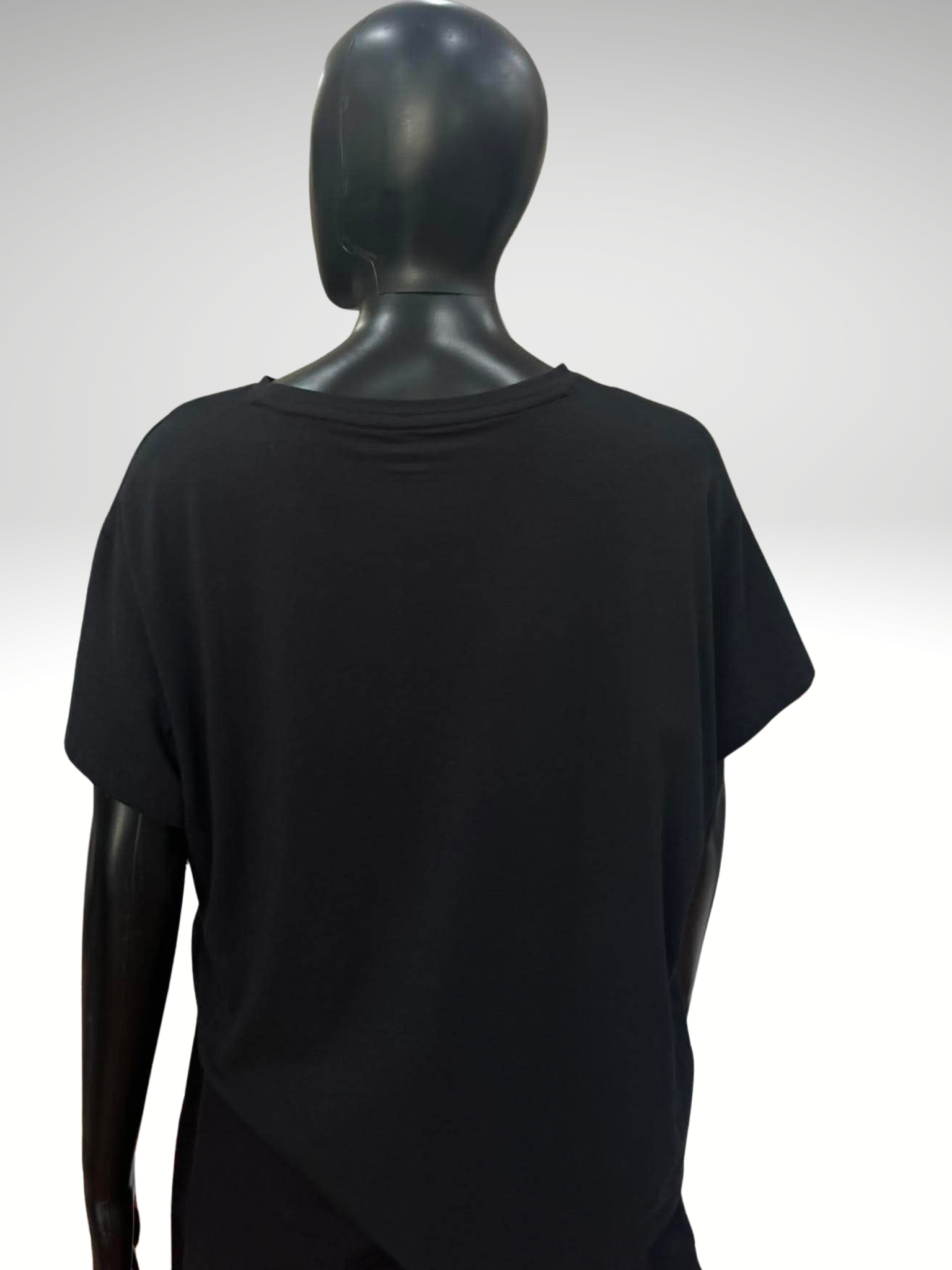 Tommy Hilfiger Ladies Black Top Item #2109 - Image 3