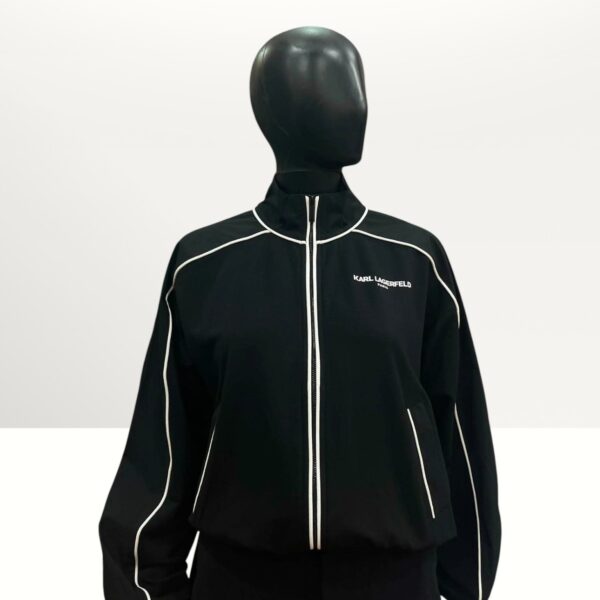 Karl Lagerfeld Womens Jacket Black Extra Small Item #2095